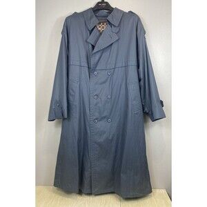 London Towne Limits Mens Sz 44R 3M Thinsulate Trench Coat w/Removable Liner Gray